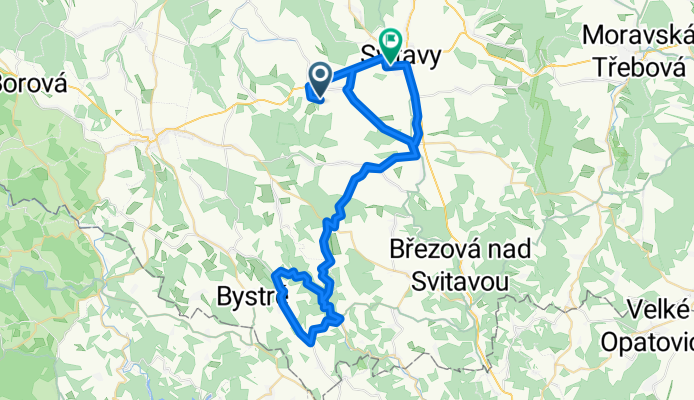 Svitavy-Hlásnice-Hamry-Vendolí-Svitavy