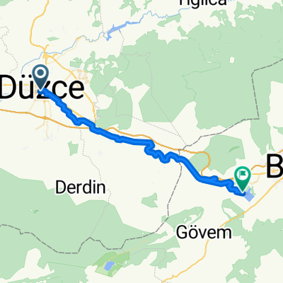 Düzce-Gölköy Bolu 50 km