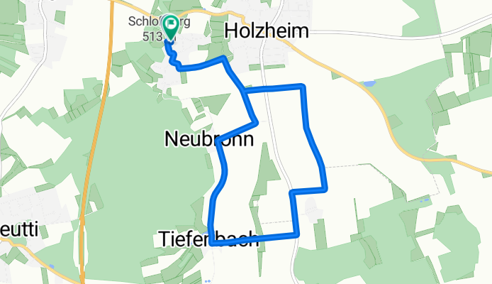 Hohlgasse 4, Holzheim nach Hohlgasse 6, Holzheim