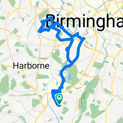 Selly Oak --> Edgbaston Reservoir (via University)