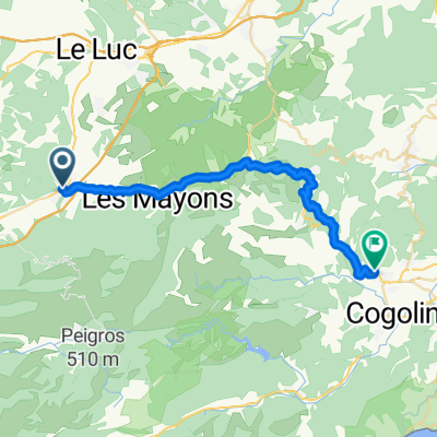 De 94 Avenue du Maréchal Foch, Gonfaron à 14 Rue de la Mairie, Grimaud