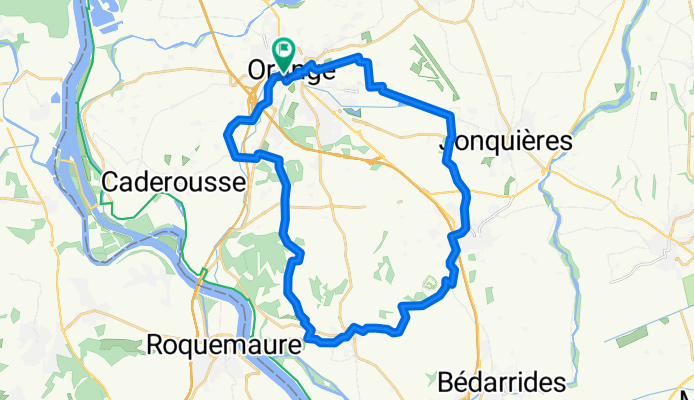 Rundfahrt Von Orange zu den Châteauneuf-du-Pape