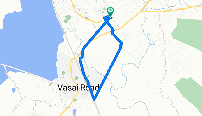 Evershine City, Vasai-Virar to Vasai East, Vasai-Virar