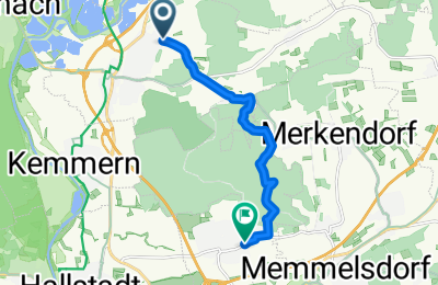 Route in der Bikemap App öffnen