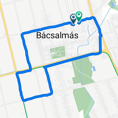 Rákóczi utca 11a., Bacsalmas to Rákóczi utca 9., Bacsalmas