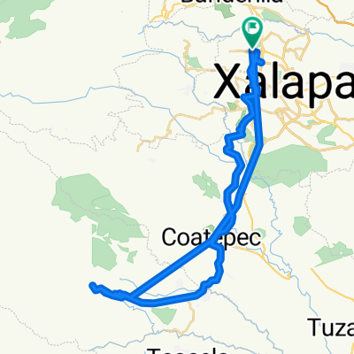 De Avenida Ébano 18, Xalapa-Enríquez a Quinta Privada de Ébano 53, Xalapa-Enríquez