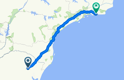 Route in der Bikemap App öffnen