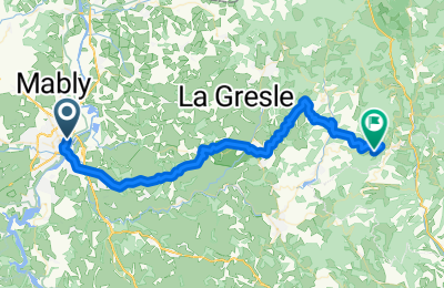 Route in der Bikemap App öffnen