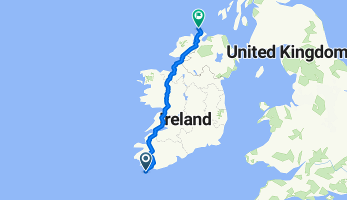 Mizen to Malin - longer route