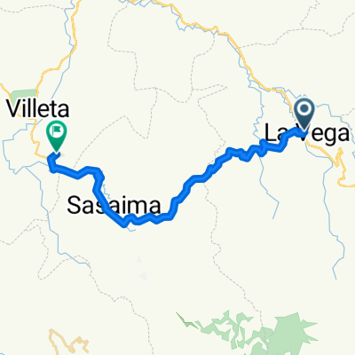 Ruta desde Calle 23 2-91, San Francisco de Sales