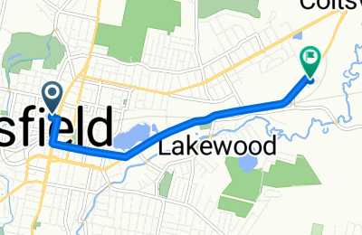 Route in der Bikemap App öffnen