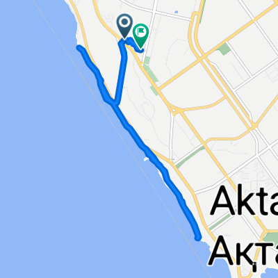 От  21, Актау до  17, Актау