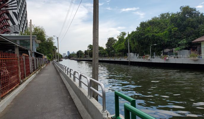 Photo 1 of the Bikemap route "คลองแสนแสบ"