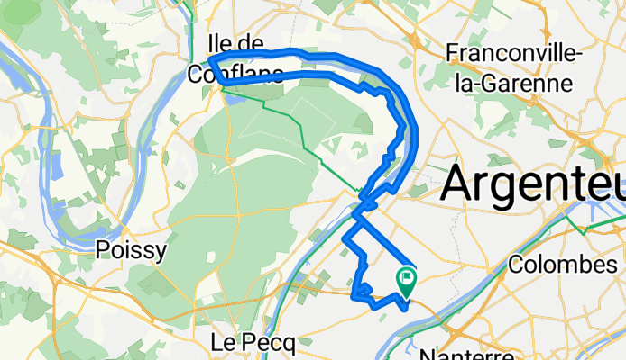 De 23 Avenue du Maréchal Juin, Carrières-Sur-Seine à 12 Avenue du Maréchal Juin, Carrières-Sur-Seine