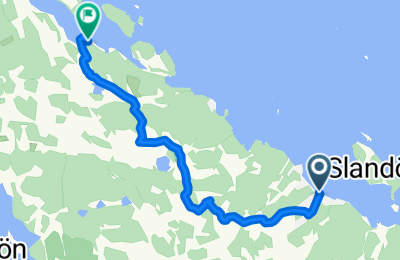 Route in der Bikemap App öffnen