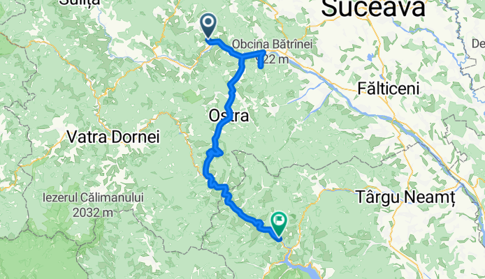 DJ176, Strâmtura to Strada Prundari Nr, Poiana Teiului