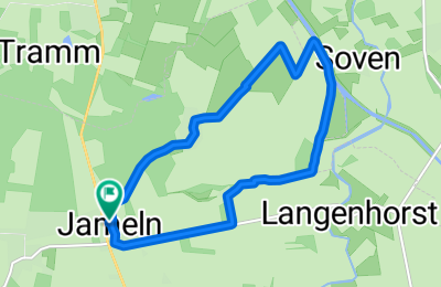 Route in der Bikemap App öffnen