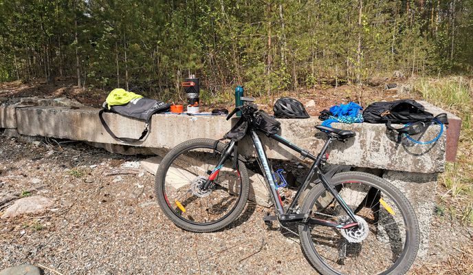 Photo 1 of the Bikemap route "От набережная Ла-Рошель 9, Петрозаводск до проспект Александра Невского 61, Петрозаводск"
