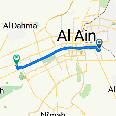 Unnamed Road, Al Ain to العين
