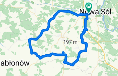 Route in der Bikemap App 枚ffnen