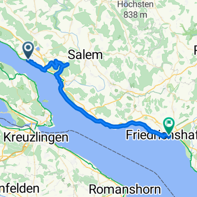 Überlingen nach Friedrichshafen