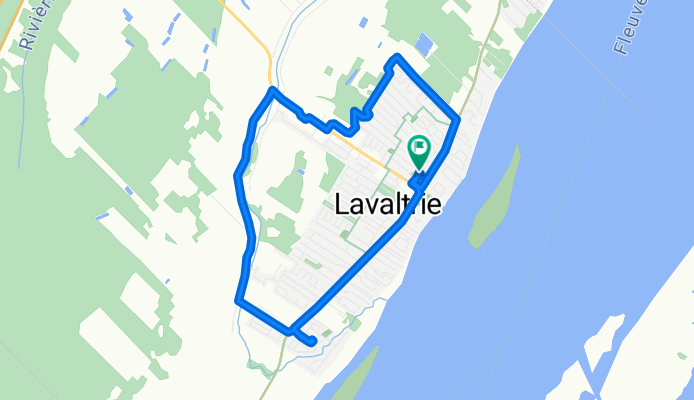 69 Rue Erauw, Lavaltrie to en passant par la rue castor et le rang du golf 69 Rue Erauw, Lavaltrie