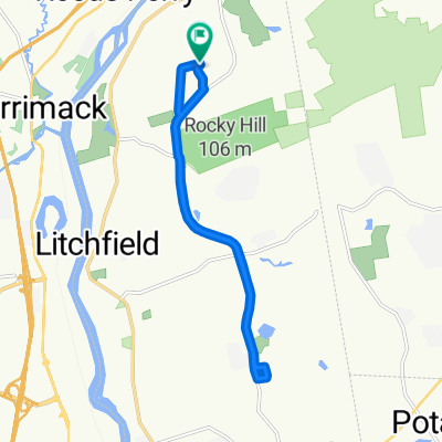 26 Century Ln, Litchfield to 25 Century Ln, Litchfield