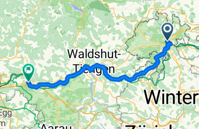 Route in der Bikemap App öffnen