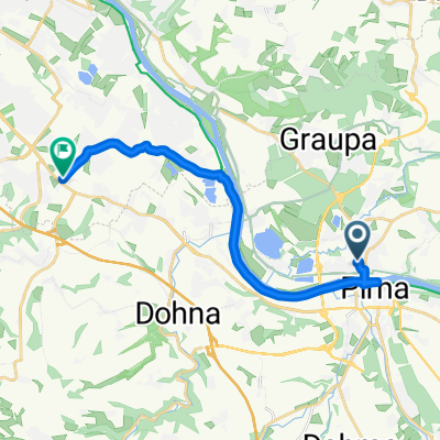 Pirna-Copitz nach Dresden-Lockwitz