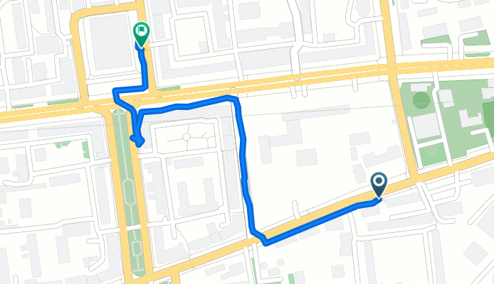 Seoul Street, Ulaanbaatar to Баруун Сэлбийн гудамж, Ulaanbaatar