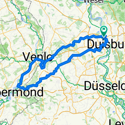 Duisburg-Brüggen-Venlo-Kaldenkirchen-Duisburg