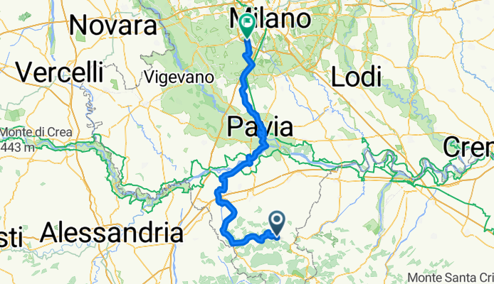 Da SP203 3, Fortunago a Via Domenico Scarlatti 11, Buccinasco