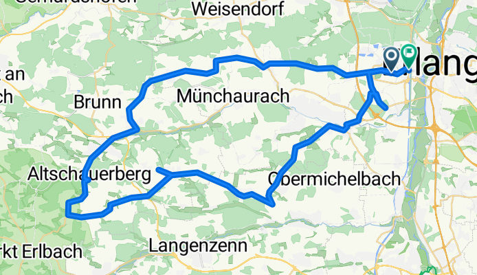 Erlangen Rennradfahren