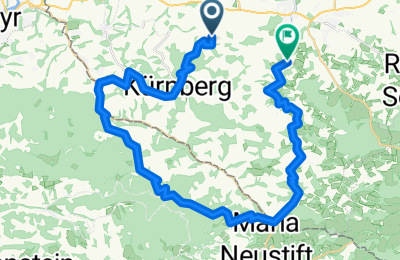 Route in der Bikemap App öffnen