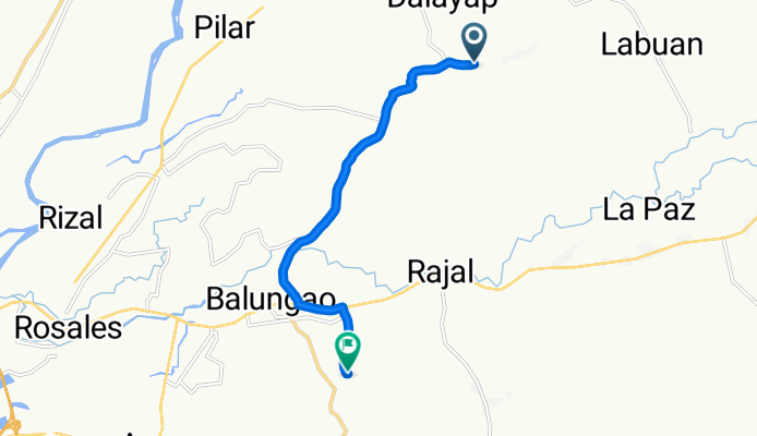 Pangasinan, Santa Maria to Unnamed Road, Balungao