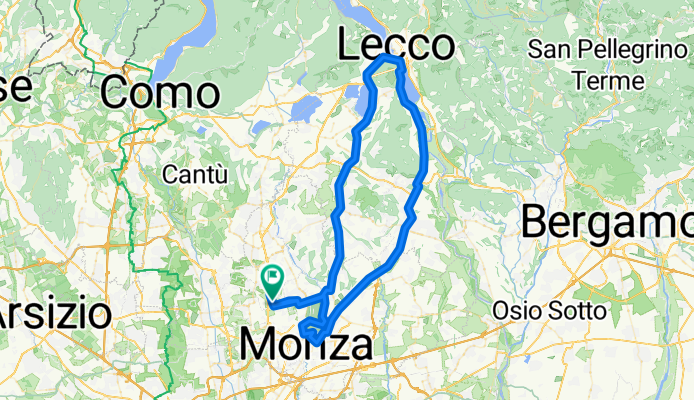 Da Via Filippo Meda 13, Desio a Via Filippo Meda 13, Desio