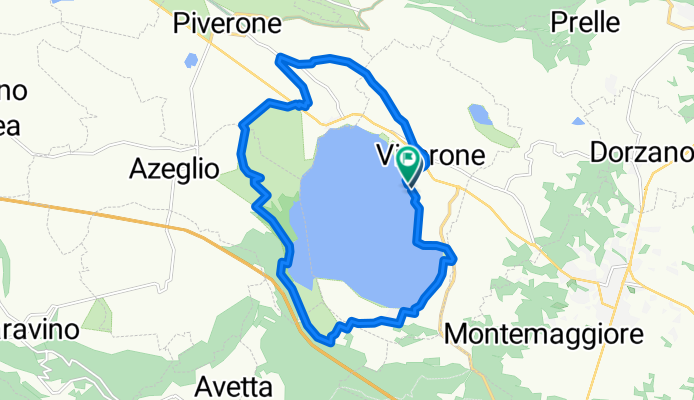 Il giro del Lago di Viverone 16.8Km