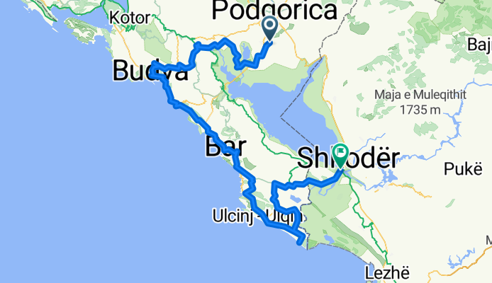 Podgorica - szkodra