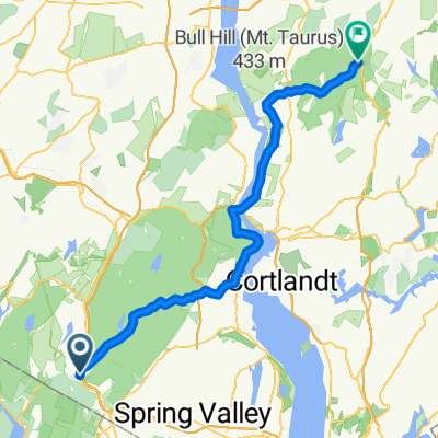 Orange Turnpike 52, Sloatsburg to Clarence Fahnestock State Park, Putnam Valley