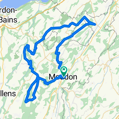 Moudon - boucle NO