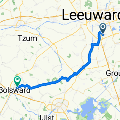 It Tek 12–36, Leeuwarden naar De Harst 4, Bolsward