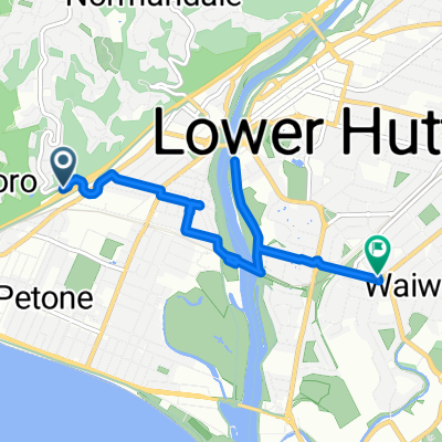 86 Percy Scenic Reserve Access, Maungaraki to 84 Whites Line E, Waiwhetu