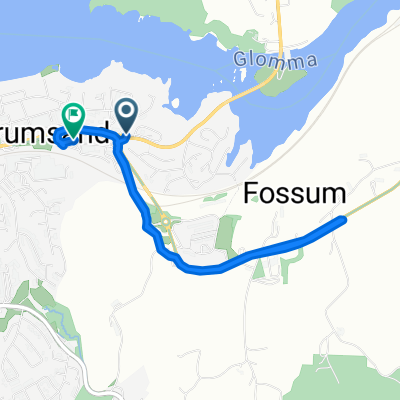 Bekkefaret 1 to Sørumsandvegen 66B