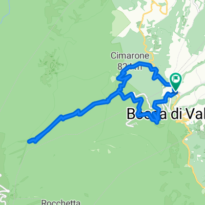 Da Località Bocca di Valle 141/A, Bocca di Valle a Località Bocca di Valle 141/A, Bocca di Valle