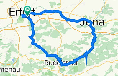 Route in der Bikemap App öffnen
