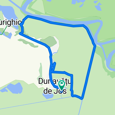 Str. Egretei nr.7, Dunavăţu de Jos to Strada Egreta, Dunavăţu de Jos