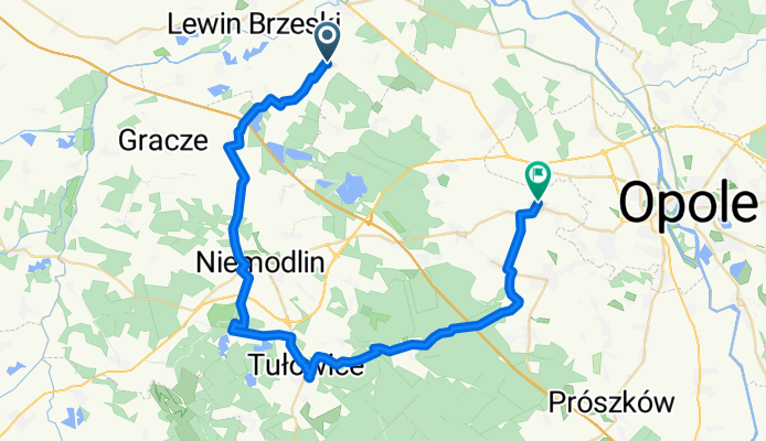 Poland to Chróścina Opolska
