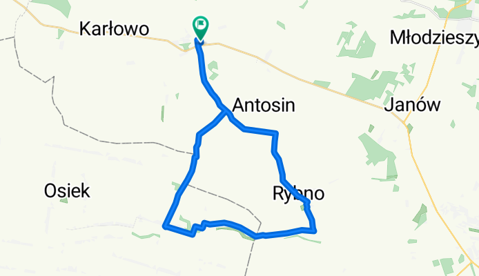 Brzozów Stary 122, Stary Brzozów do Brzozów Stary 122, Stary Brzozów