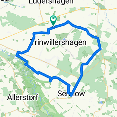 Trinwillershäger Straße 1, Trinwillershagen nach Trinwillershäger Straße 1, Trinwillershagen