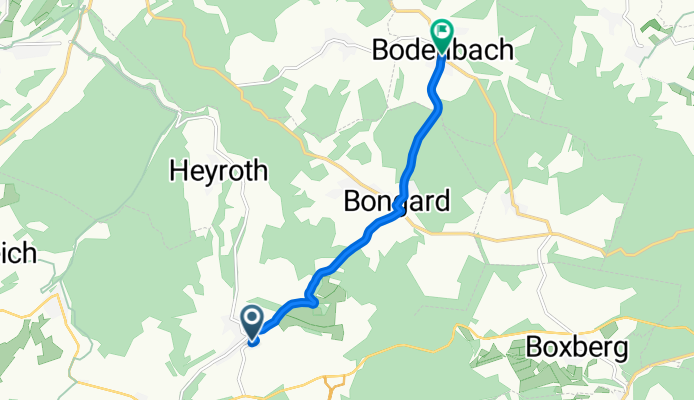Im Höfchen 25, Dreis-Brück nach Hauptstraße 4, Bodenbach